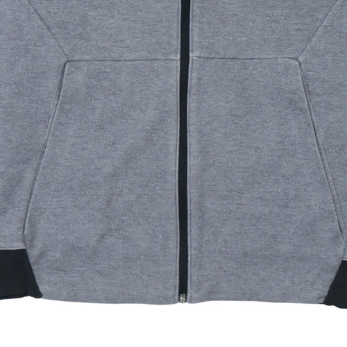 Under Armour Men's Grey L Track Jacket Full Zip Sportswear