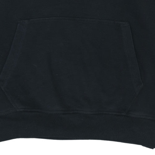 Gymshark Men’s Black Pullover Hoodie M Regular Fit Fleece Logo