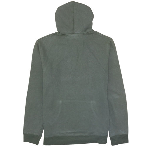 Umbro Men's Green Pullover Hoodie Size L Logo Fleece Sweatshirt
