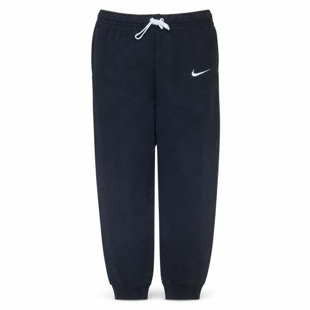 Front view of Nike Men's Black Fleece Jogger Sweatpants Small Regular Fit