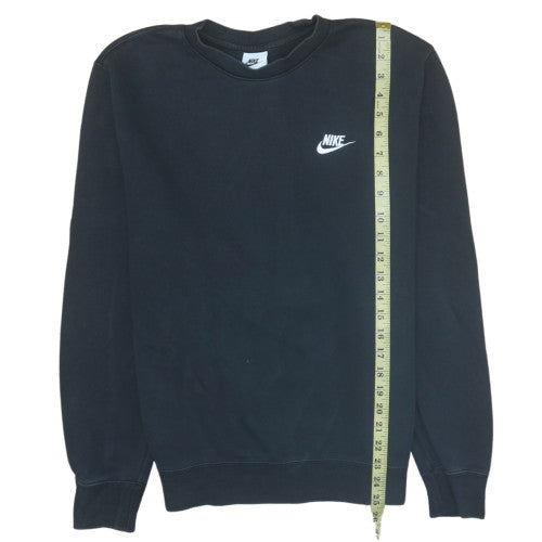 Nike Men's Black Small Pullover Crew Neck Sweatshirt