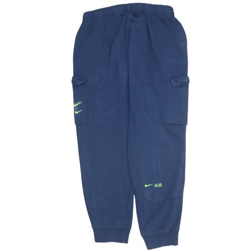 Nike Men's Blue XL Fleece Jogger Activewear Trousers