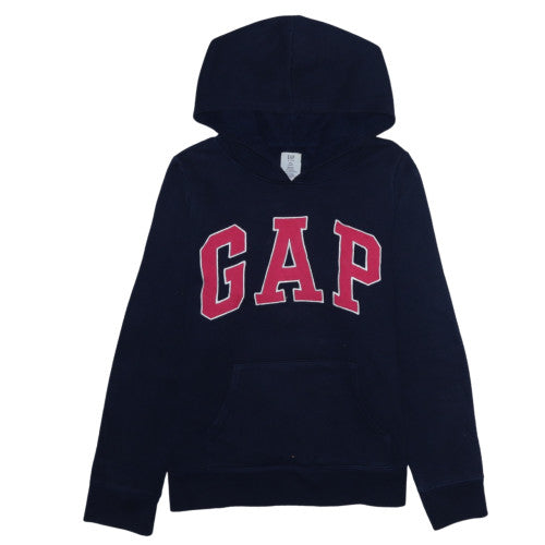 GAP Kids Girls Navy Blue Pullover Hoodie XXL (14-16) Cotton Blend