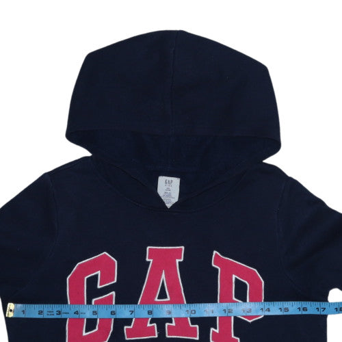 GAP Kids Girls Navy Blue Pullover Hoodie XXL (14-16) Cotton Blend