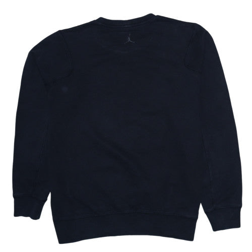Jordan Men's Black XL Pullover Crew Neck Fleece Sweatshirt