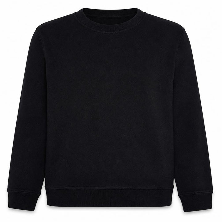 Calvin Klein Womens Black 2XL Crew Neck Pullover Sweatshirt