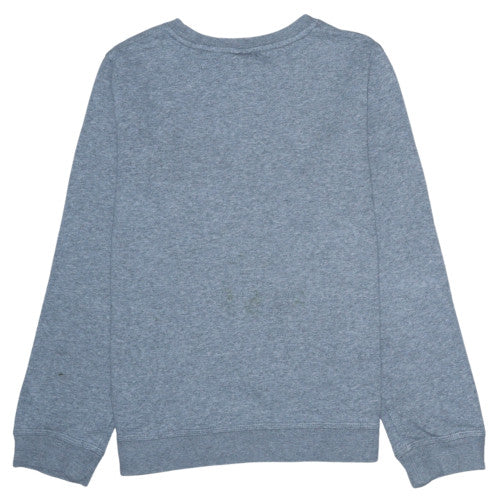 Nike Boys Grey Crew Neck Pullover Sweatshirt L 147-158cm Classic Fit