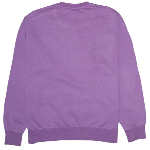 Nike Women’s Purple Crew Neck Pullover Sweatshirt L Cotton Blend