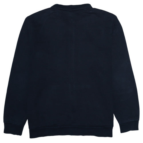 Puma Men's Black Full Zip Sweatshirt L Cotton Blend Casual