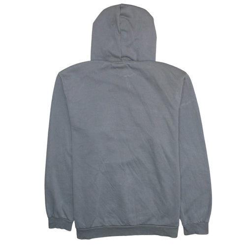 Puma Men's Grey XL Pullover Hoodie with Logo Print