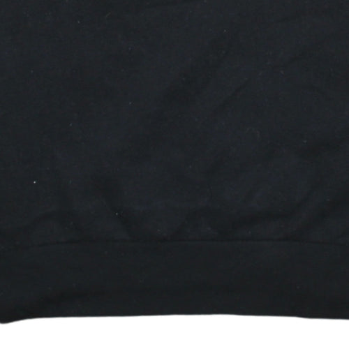 GAP Mens Black Crew Neck Logo Pullover Sweatshirt Size S