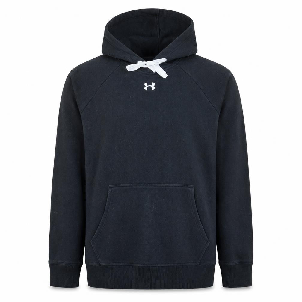 Under Armour Men's Black Pullover Hoodie Size L Sports Fleece