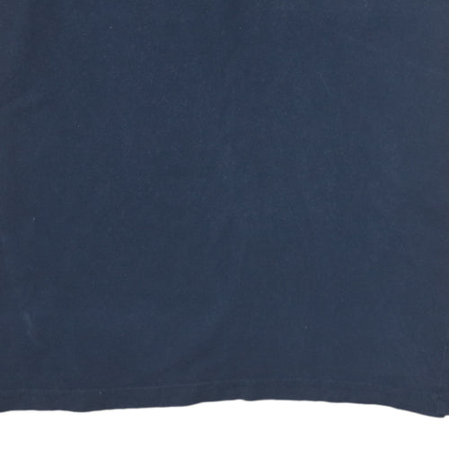 Champion Men's Blue XL Crew Neck Cotton Sports T-Shirt