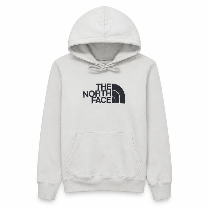 The North Face Womens White Small Pullover Hoodie Cotton Casual
