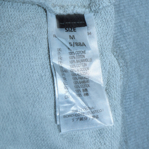 Diesel Men's Grey Logo Crew Neck Cotton Pullover Sweatshirt Size M