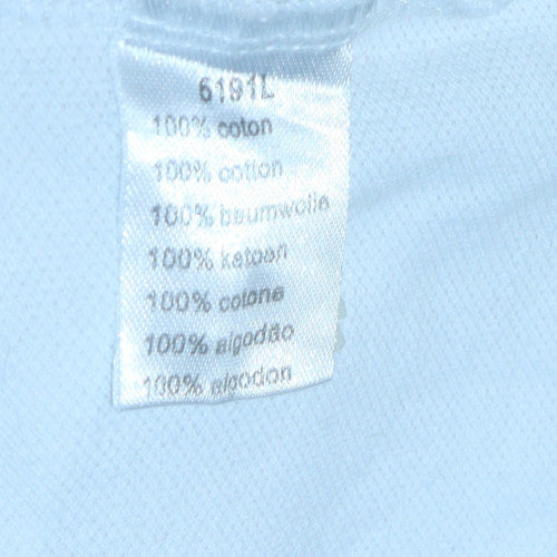 Lacoste Men's White Classic Cotton Short Sleeve Polo Shirt Size L