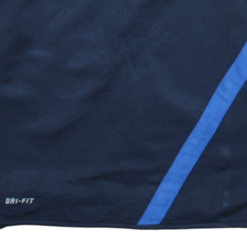 Nike Men’s Blue Dri-FIT Football Sweatshirt Pullover Medium