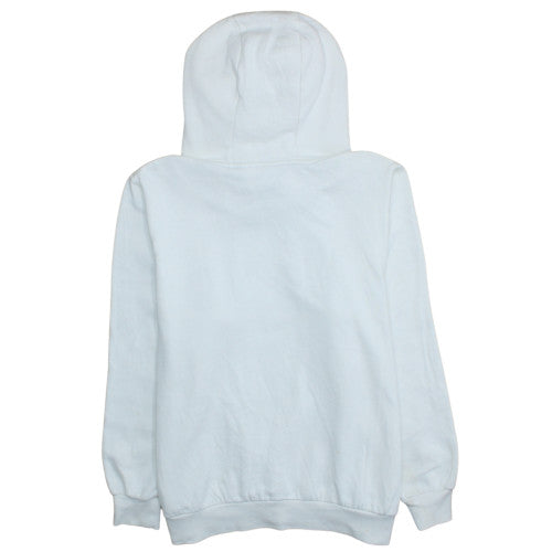 Disney Mickey Mouse Women's White Hoodie Size L Love Graphic Pullover