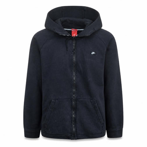 Nike Men's Black Full Zip Hoodie XL Fleece Sportswear