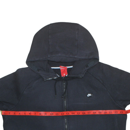 Nike Men's Black Full Zip Hoodie XL Fleece Sportswear