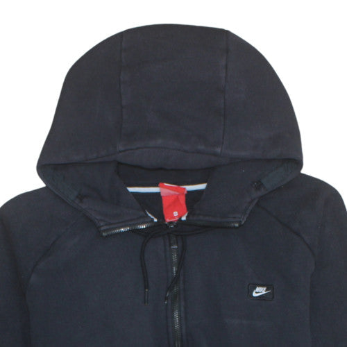 Nike Men's Black Full Zip Hoodie XL Fleece Sportswear
