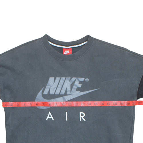 Nike Men’s Grey Air Logo Pullover Sweatshirt Size M