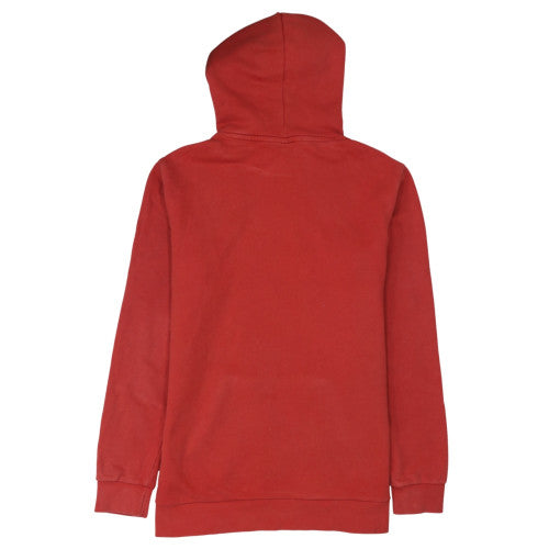 Adidas Men's Red Pullover Hoodie M Regular Fleece Sportswear