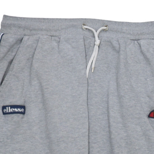 Ellesse Womens Grey Jogger Sweatpants UK 12 Elastic Waist Taped Logo