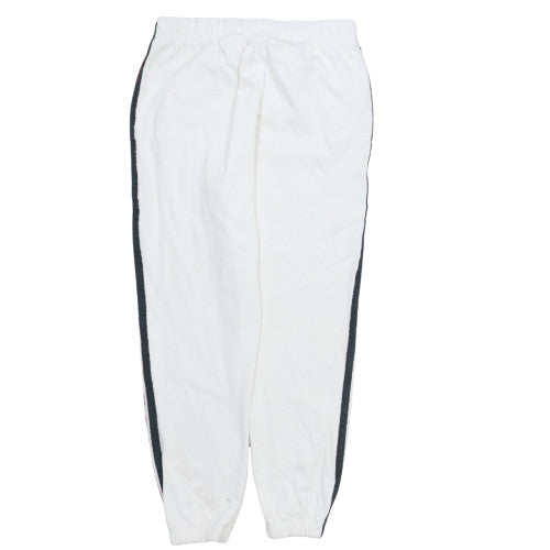 Nike Men's White Jogger Sweatpants M Elastic Waist Comfort Sportswear
