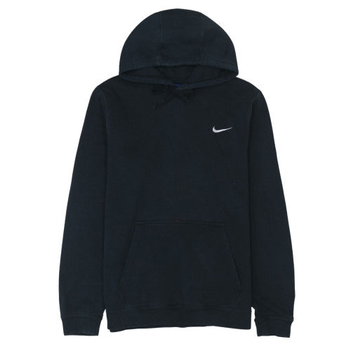 Nike Men's Black Pullover Fleece Hoodie Size M Regular Fit