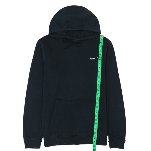Nike Men's Black Pullover Fleece Hoodie Size M Regular Fit