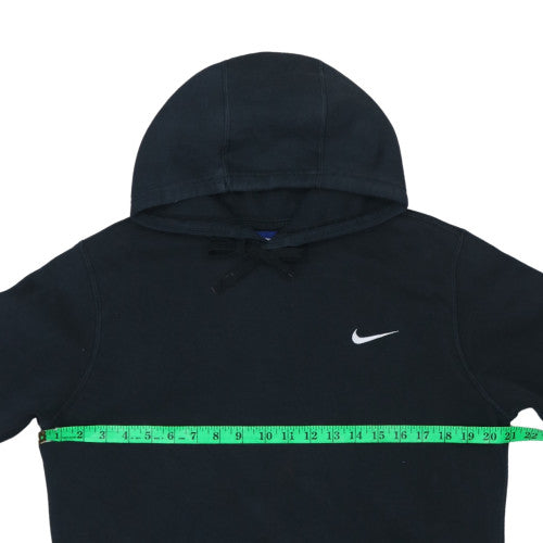 Nike Men's Black Pullover Fleece Hoodie Size M Regular Fit