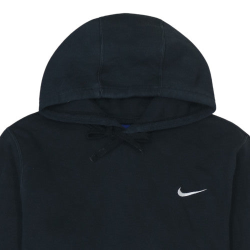 Nike Men's Black Pullover Fleece Hoodie Size M Regular Fit