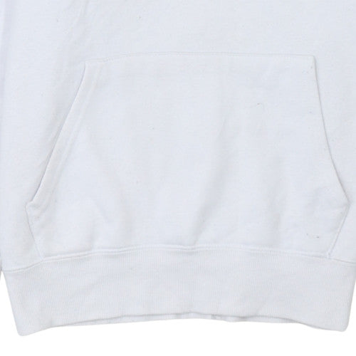 Primark Men’s White Coca-Cola Santa Hoodie Pullover L Winter Graphic