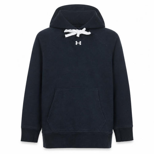 Under Armour Men's Black Pullover Hoodie Small Loose Fit Sportswear