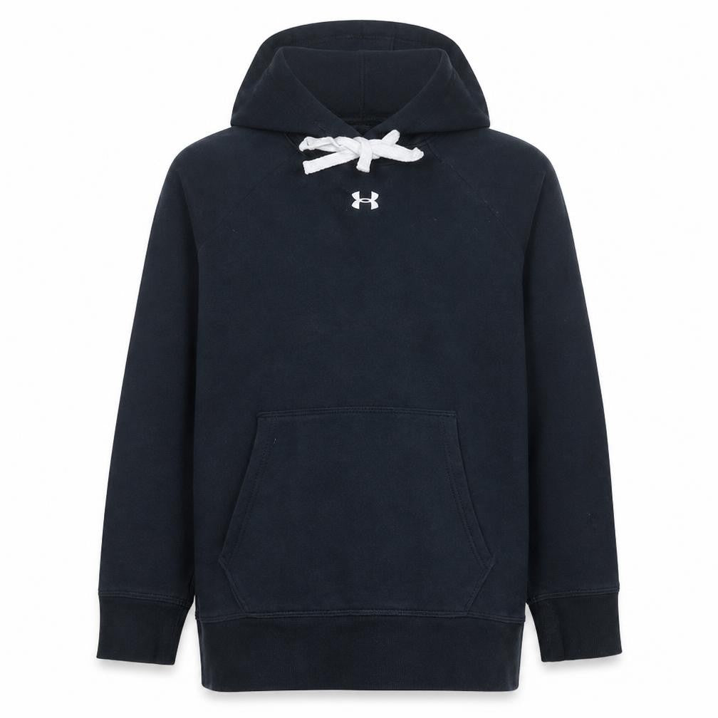 Under Armour Men's Black Pullover Hoodie Small Loose Fit Sportswear