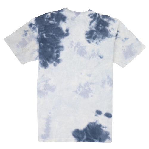 Nike Men's Blue Tie-Dye Loose Fit Cotton T-Shirt Size S