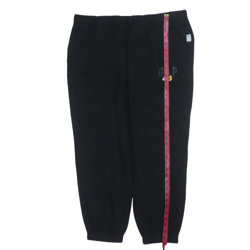 GAP x Disney Women's Black XL Fleece Jogger Sweatpants