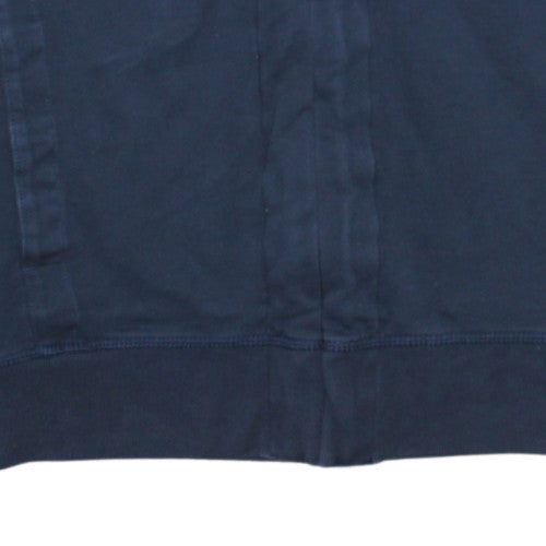 Hugo Boss Men's Blue XL Full Zip Sweatshirt High Neck