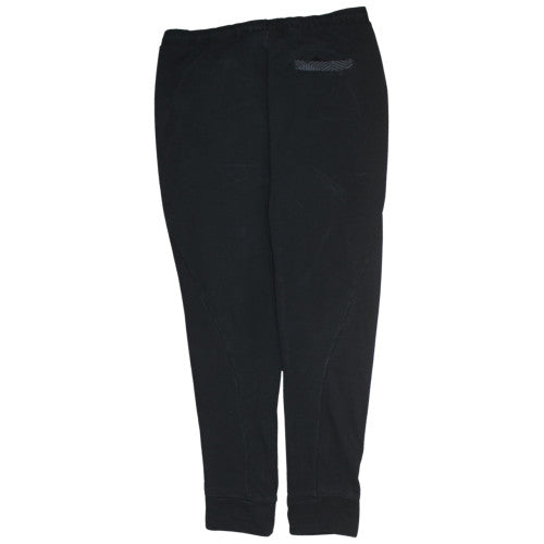 Puma Men's Black Jogger Trousers L Regular Fit Fleece Activewear