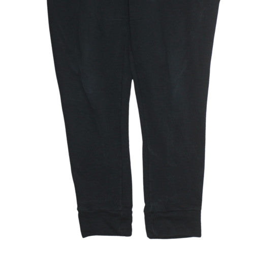 Puma Men's Black Jogger Trousers L Regular Fit Fleece Activewear