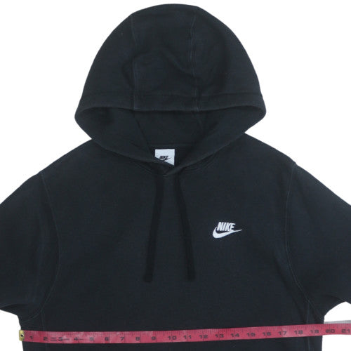 Nike Women's Black Small Tall Pullover Hoodie with Logo Pocket