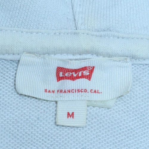 Levi's Men's Multicoloured Pullover Hoodie M Logo Fleece Sweatshirt