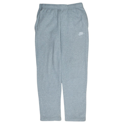 Nike Men's Grey Regular Fit Fleece Sweatpants S