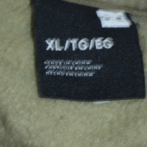 Under Armour Men's Green XL Pullover Hoodie with Logo Print