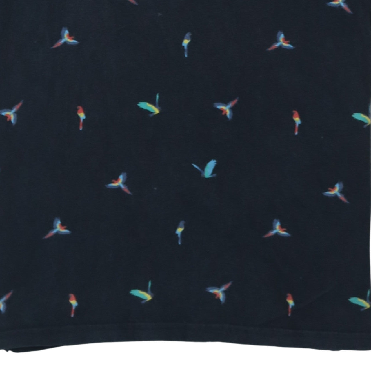 Superdry Men’s Black Bird Print City Polo Shirt Size Large