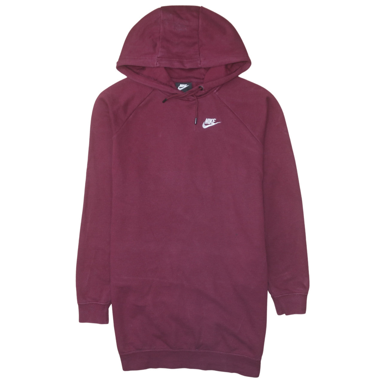 Nike Men's Red Pullover Hoodie Size S Fleece Logo Sportswear
