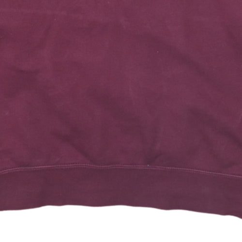Nike Men's Red Pullover Hoodie Size S Fleece Logo Sportswear