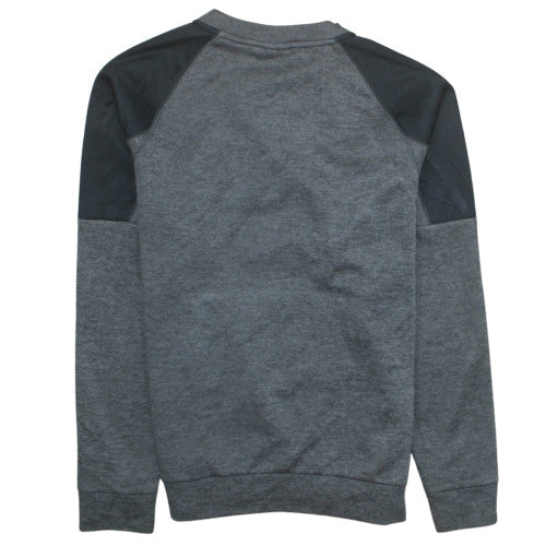 Nike Men’s Grey Crew Neck Pullover Sweatshirt S Regular Fleece