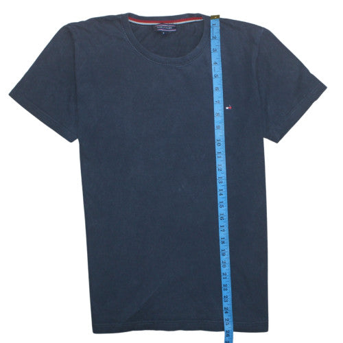 Tommy Hilfiger Men's Navy Blue Cotton Crew Neck T-Shirt Size M